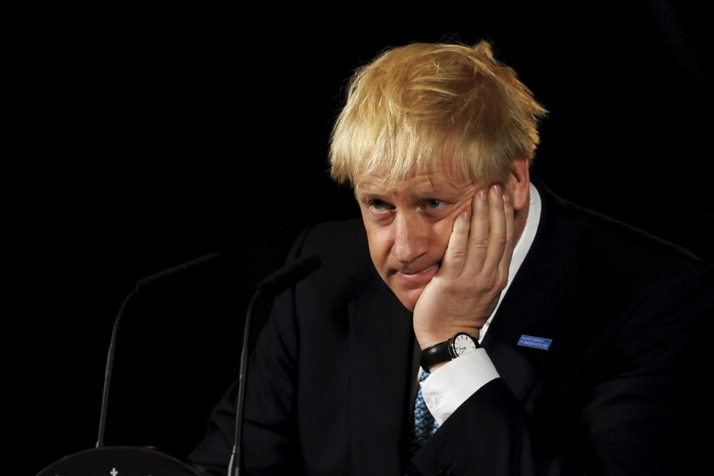 Komoly bajba kerülhet Boris Johnson