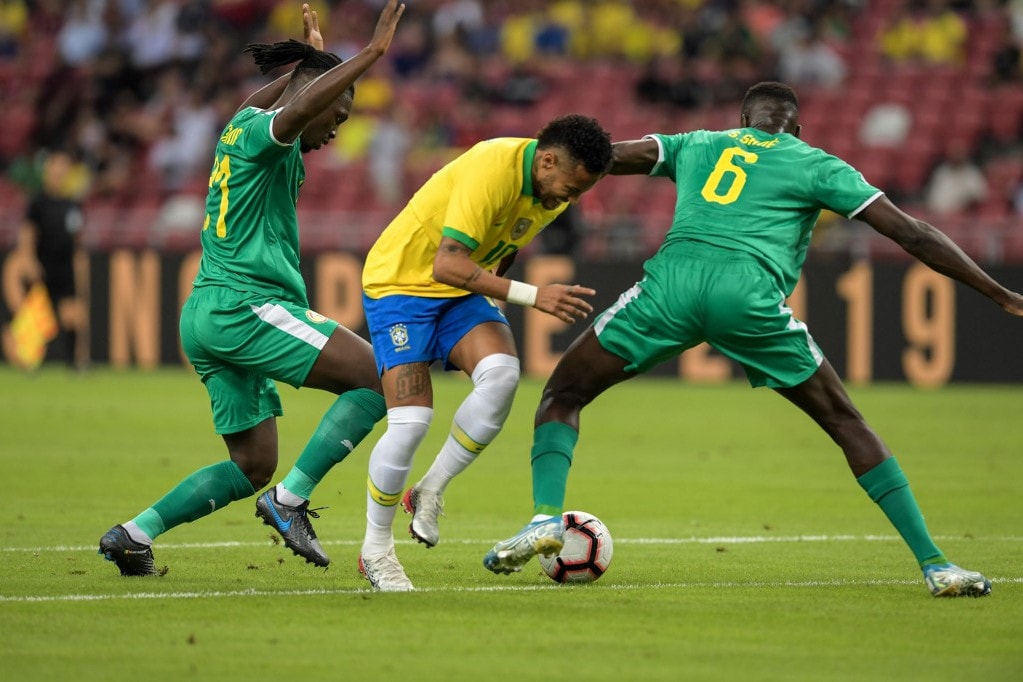 A szenegáliak elrontották Neymar jubileumát