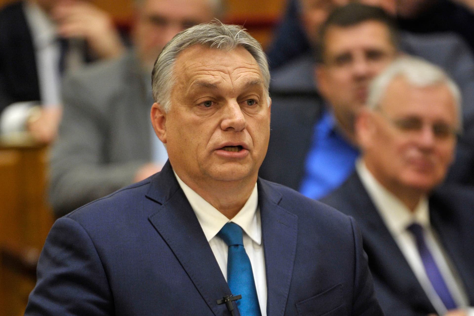 Orbán Viktor is felszólal a Fidesz frakcióülésén