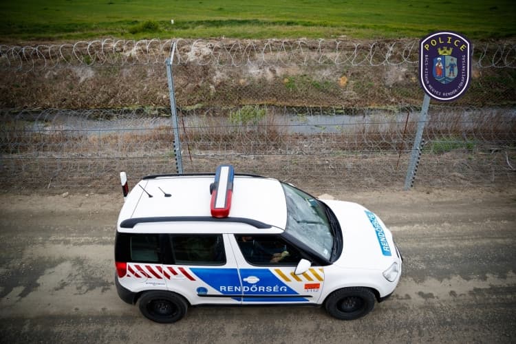 Fél nap alatt 140 határsértő migránst tartóztattak fel Bács-Kiskun megyében
