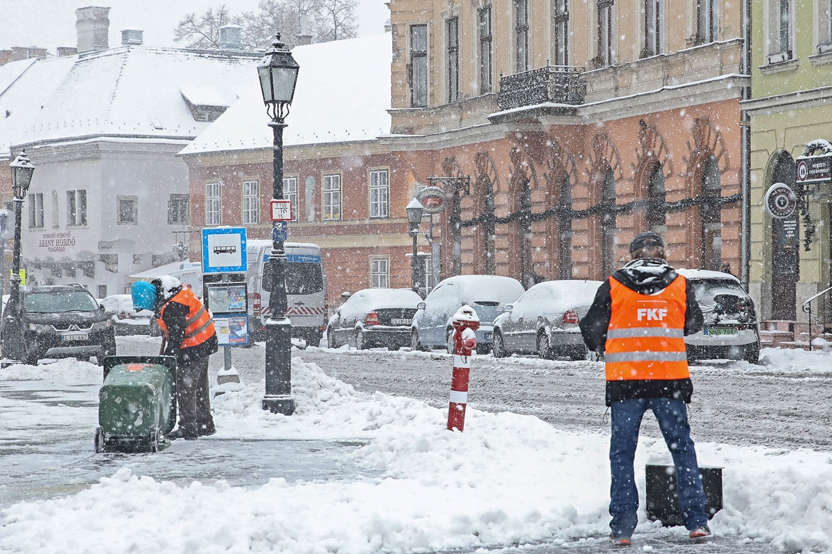 Vasárnap többfelé várható havazás