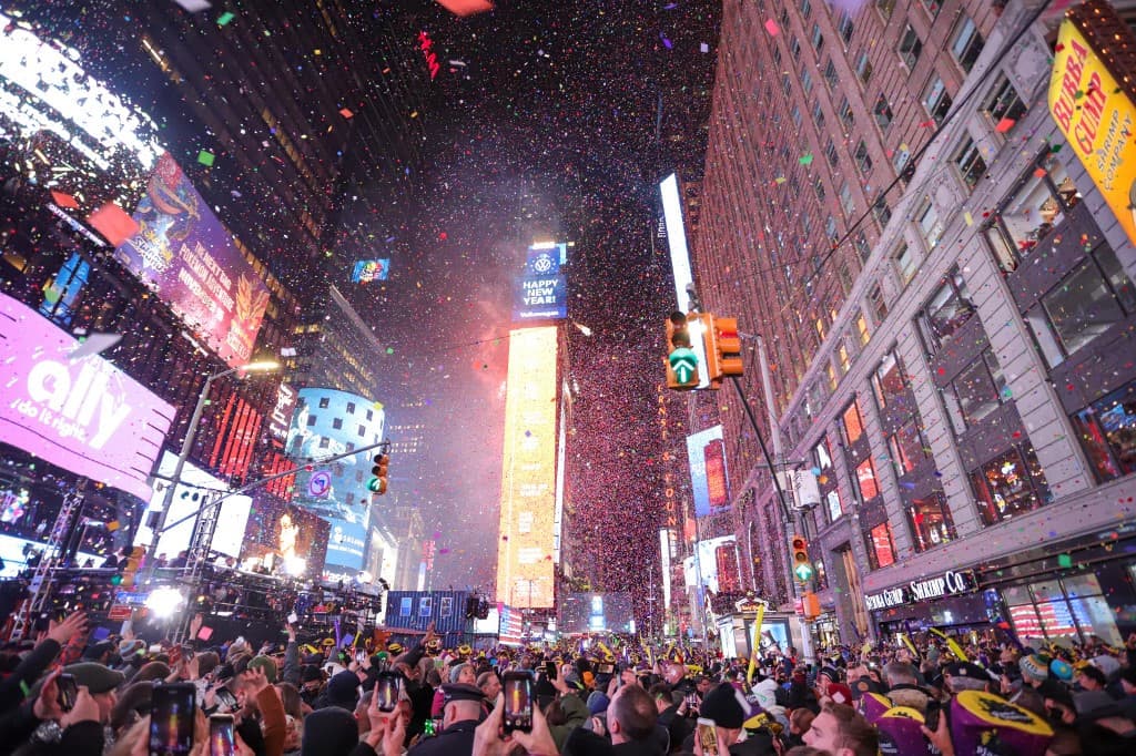 Idén több mint egymillió ember ünnepelhet a Times Square-n