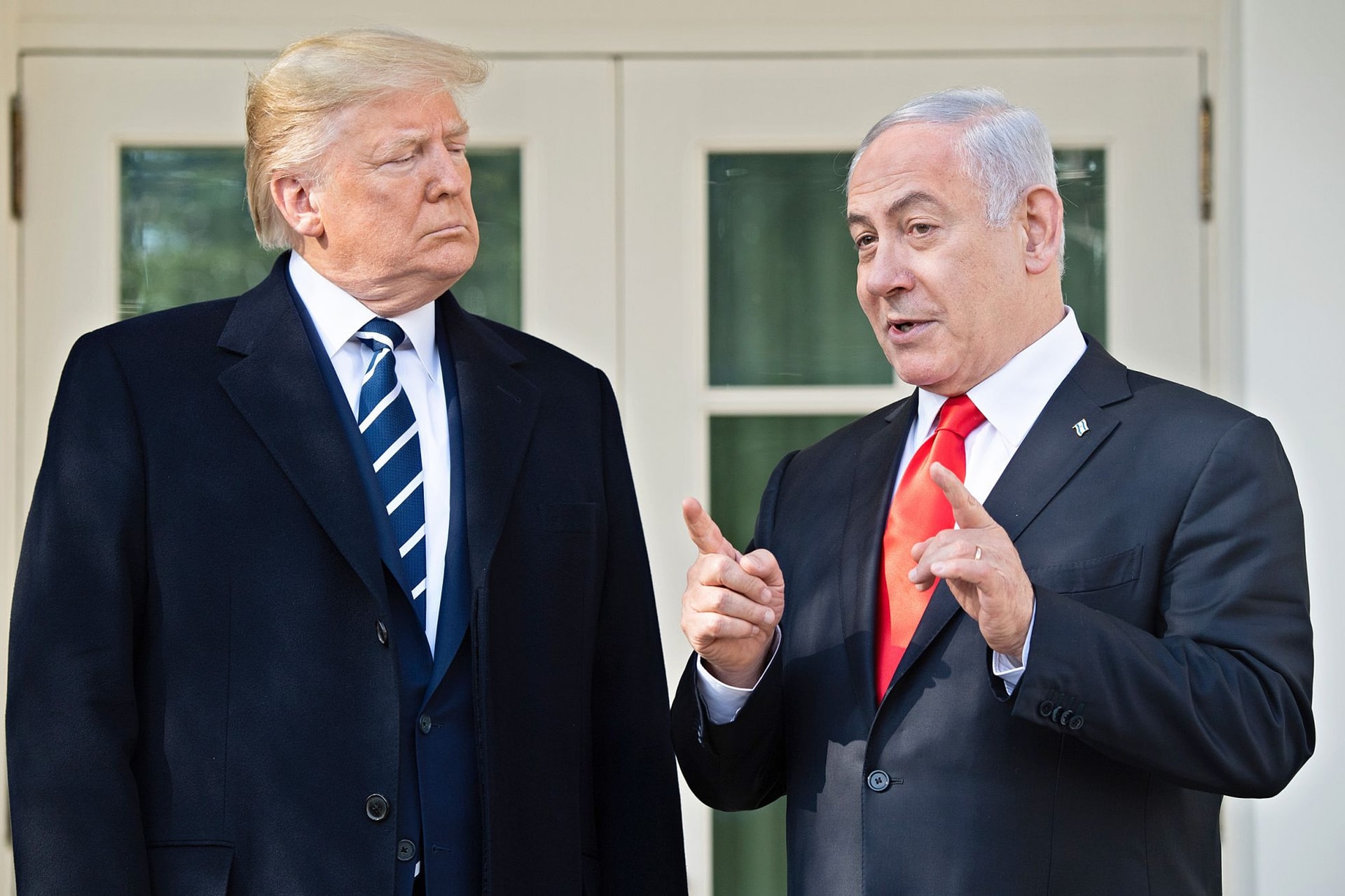 Kétállami béketervvel állt elő Donald Trump