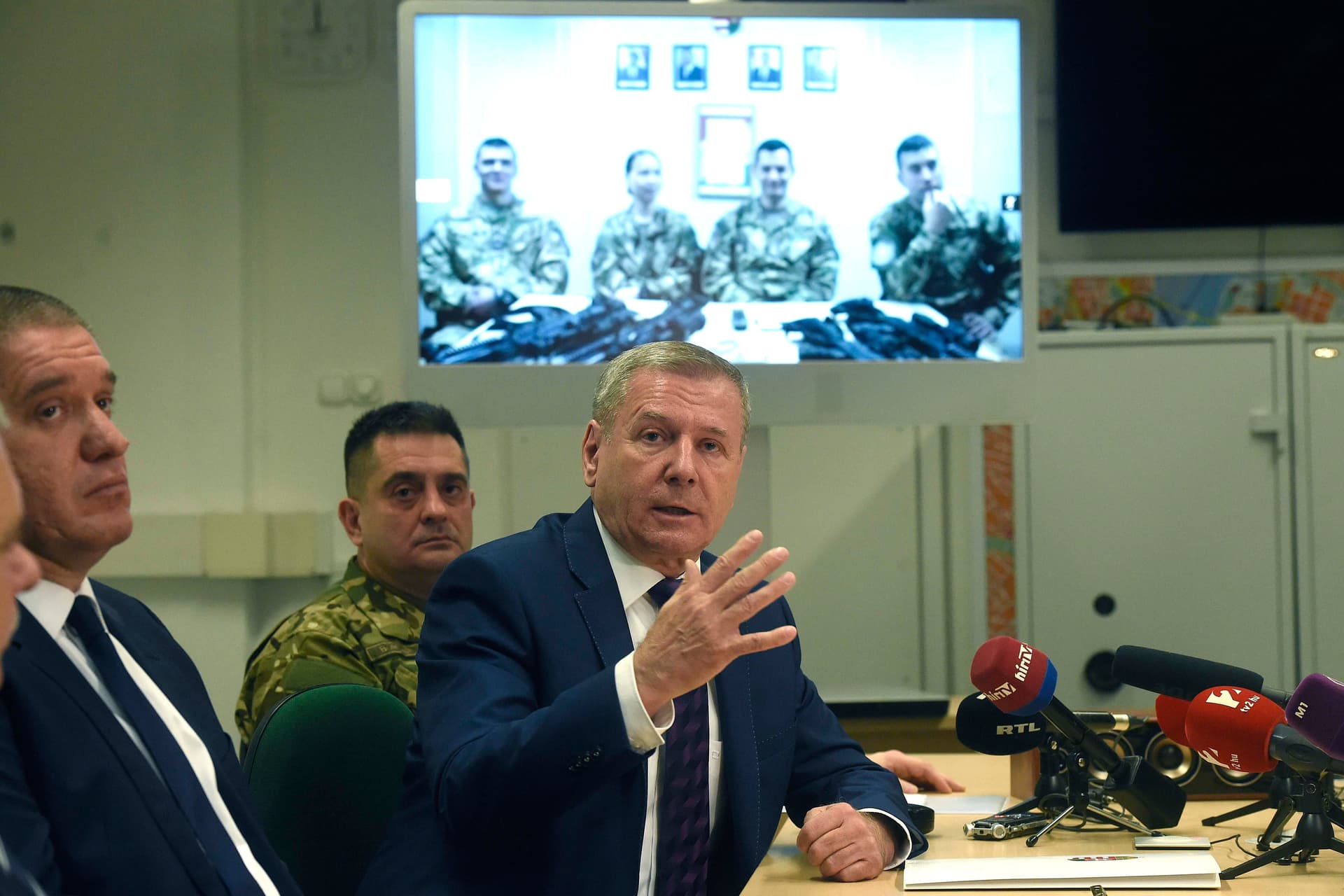 Biztonságban érzik magukat az Irakban állomásozó magyar katonák