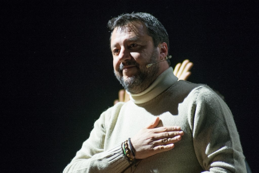 Matteo Salvini kijelentette, készen áll bíróság elé állni