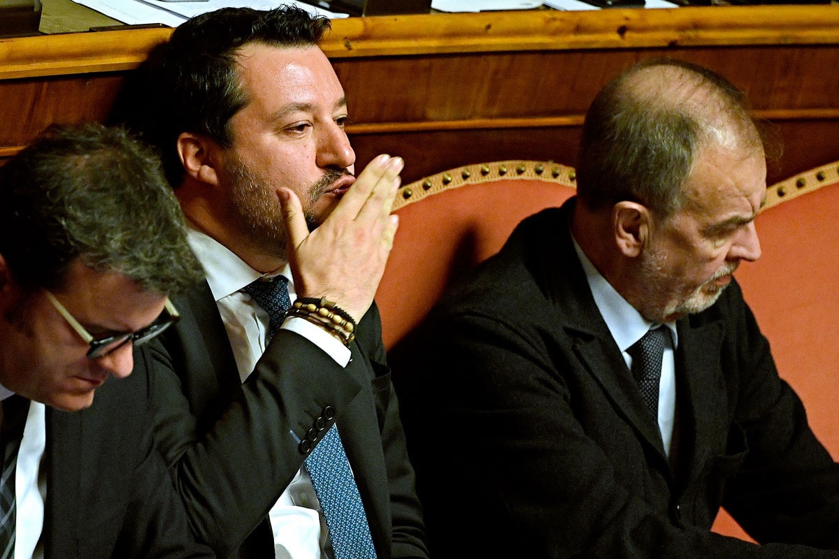 A bíróság dönt Salvini sorsáról