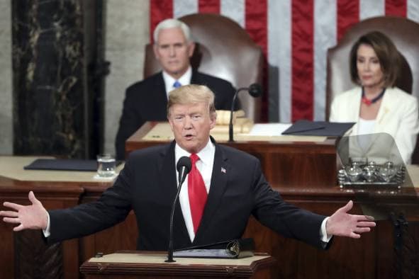 Trump: Amerika ismét tiszteletnek örvendő nemzet lett