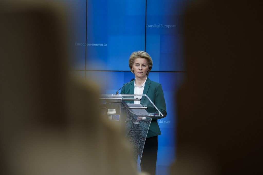 Von der Leyen elismerte, hogy Brüsszel hibázott