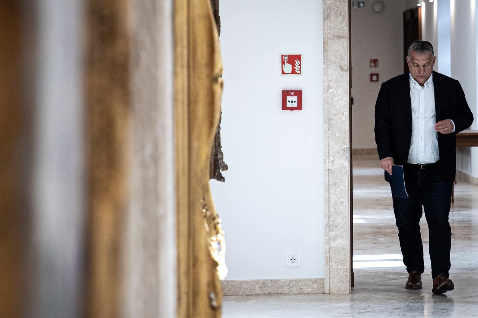 Orbán Viktor elvitelre kérte az ebédjét