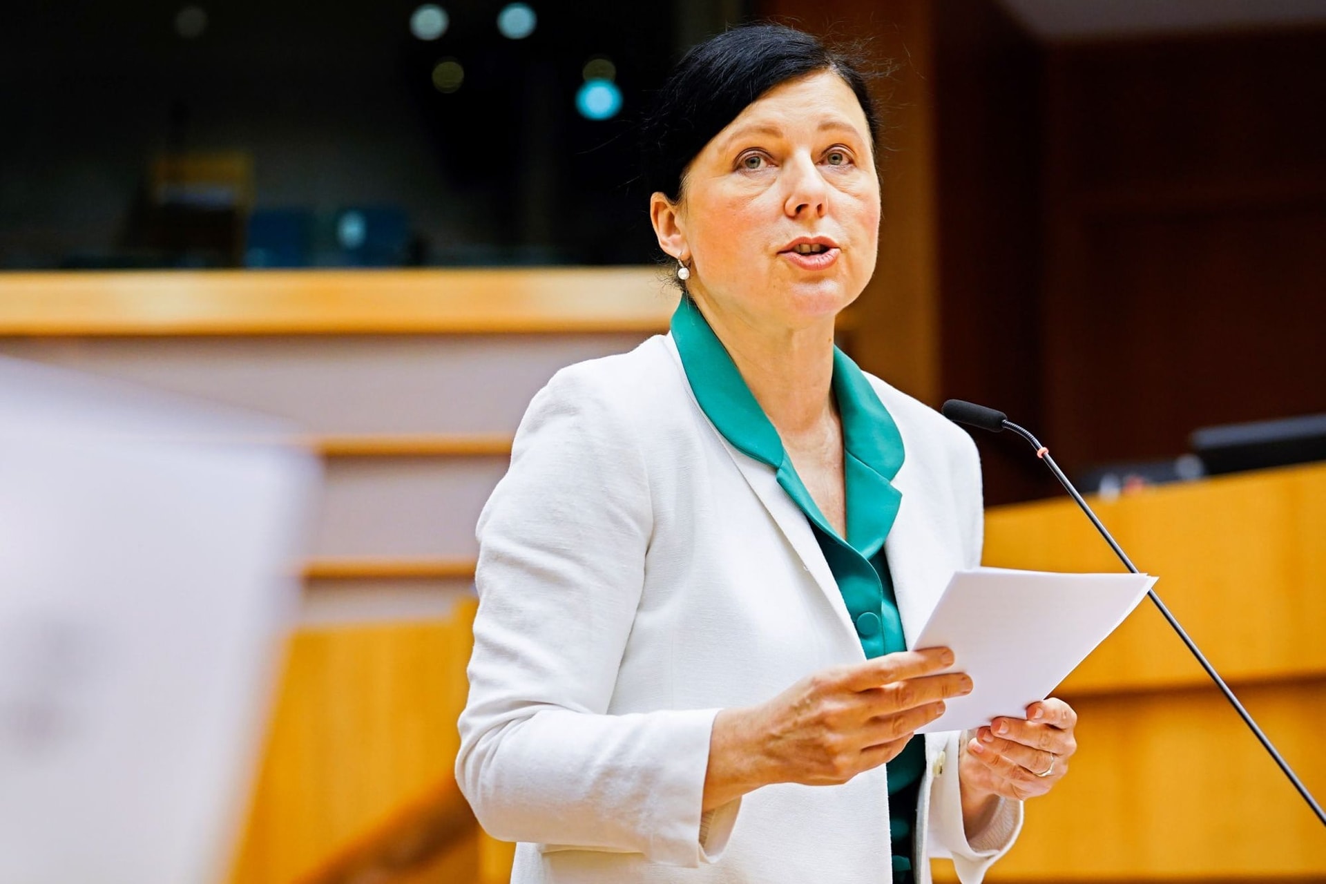 Jourova is szembesült a valósággal