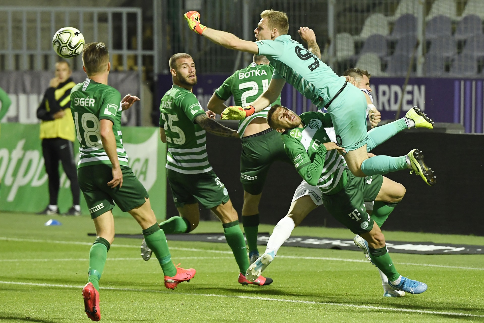 A címvédő Ferencváros vendégként 1-0-ra legyőzte ősi riválisát