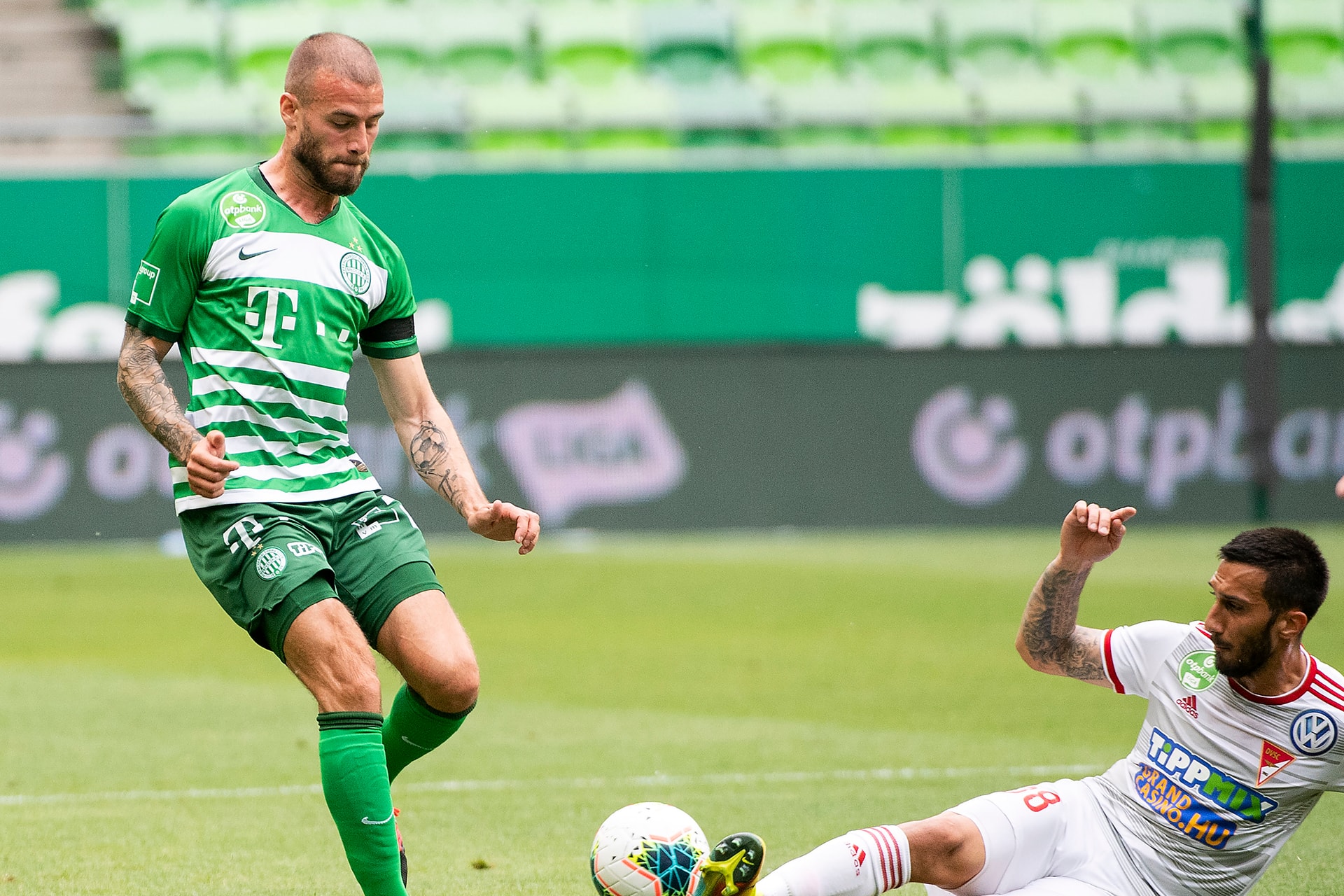 Sigér duplájával fordított a Ferencváros a Debrecen ellen