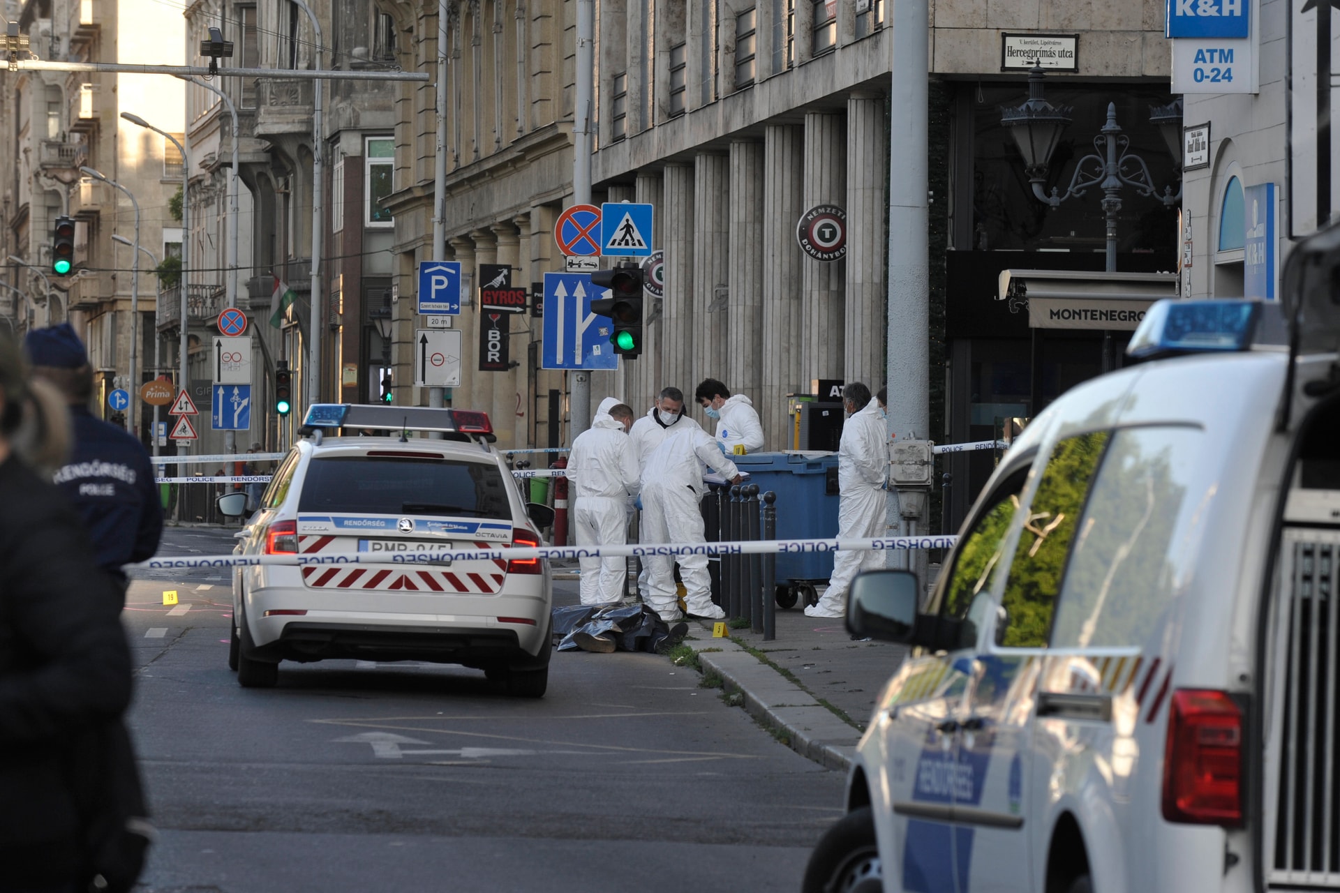 Két embert megöltek Budapest belvárosában