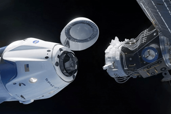 Sikeresen dokkolt a Nemzetközi Űrállomáson a SpaceX űrhajója