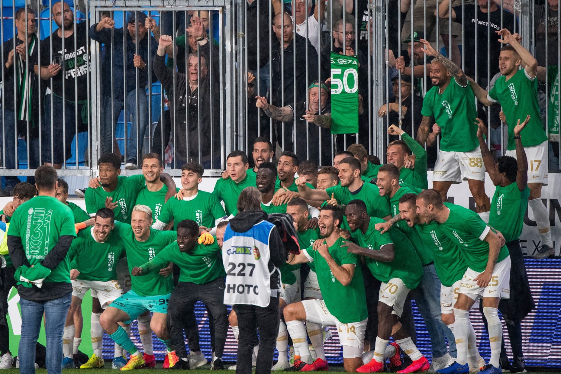 A Honvéd legyőzésével megvédte bajnoki címét a Ferencváros