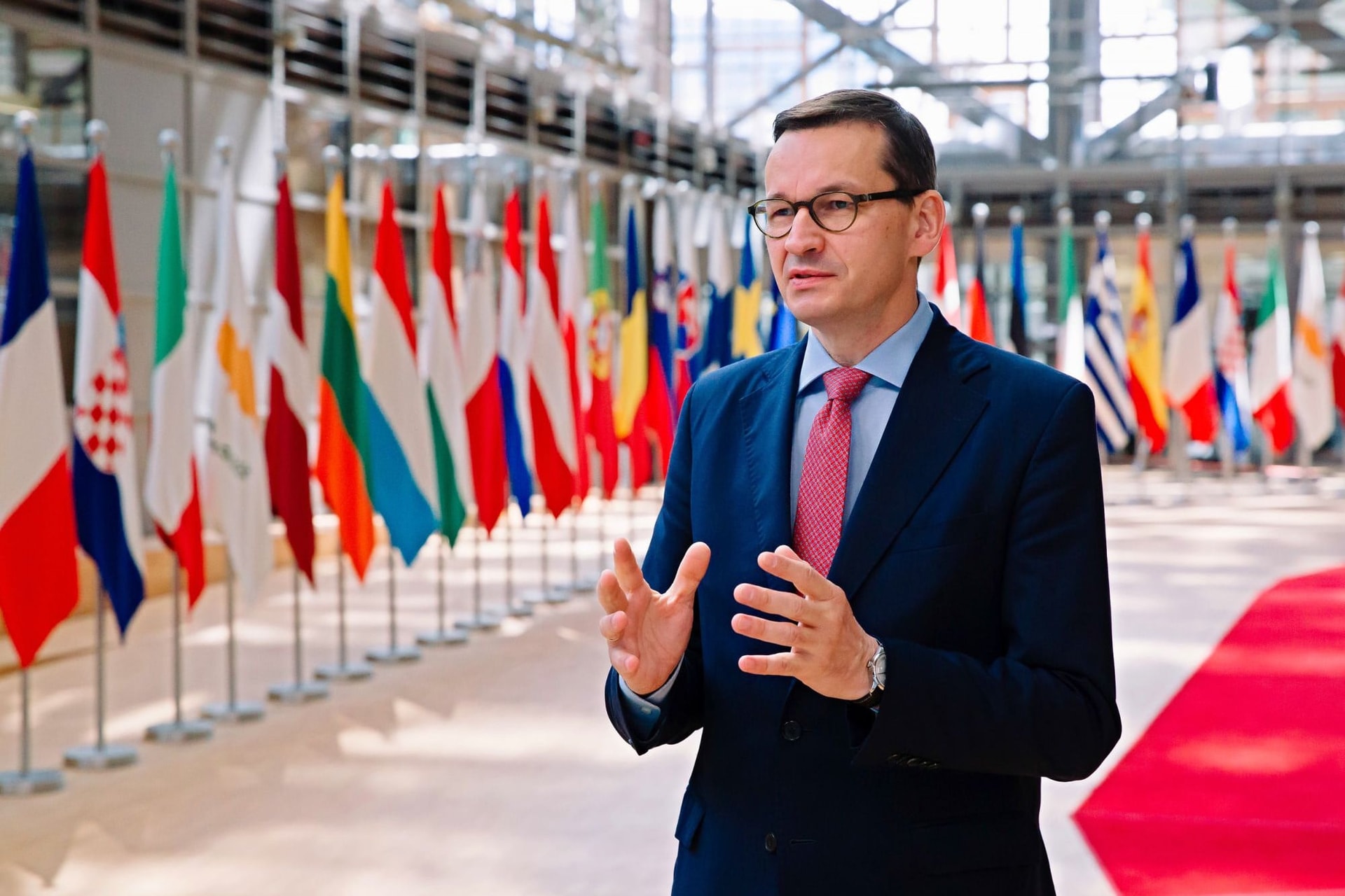 Morawiecki: Megengedhetetlen a külső beavatkozás Fehéroroszországban