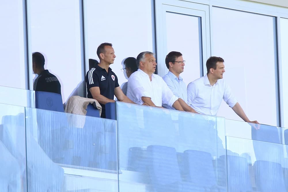 Orbán Viktor megtekintette a Vasas új stadionját