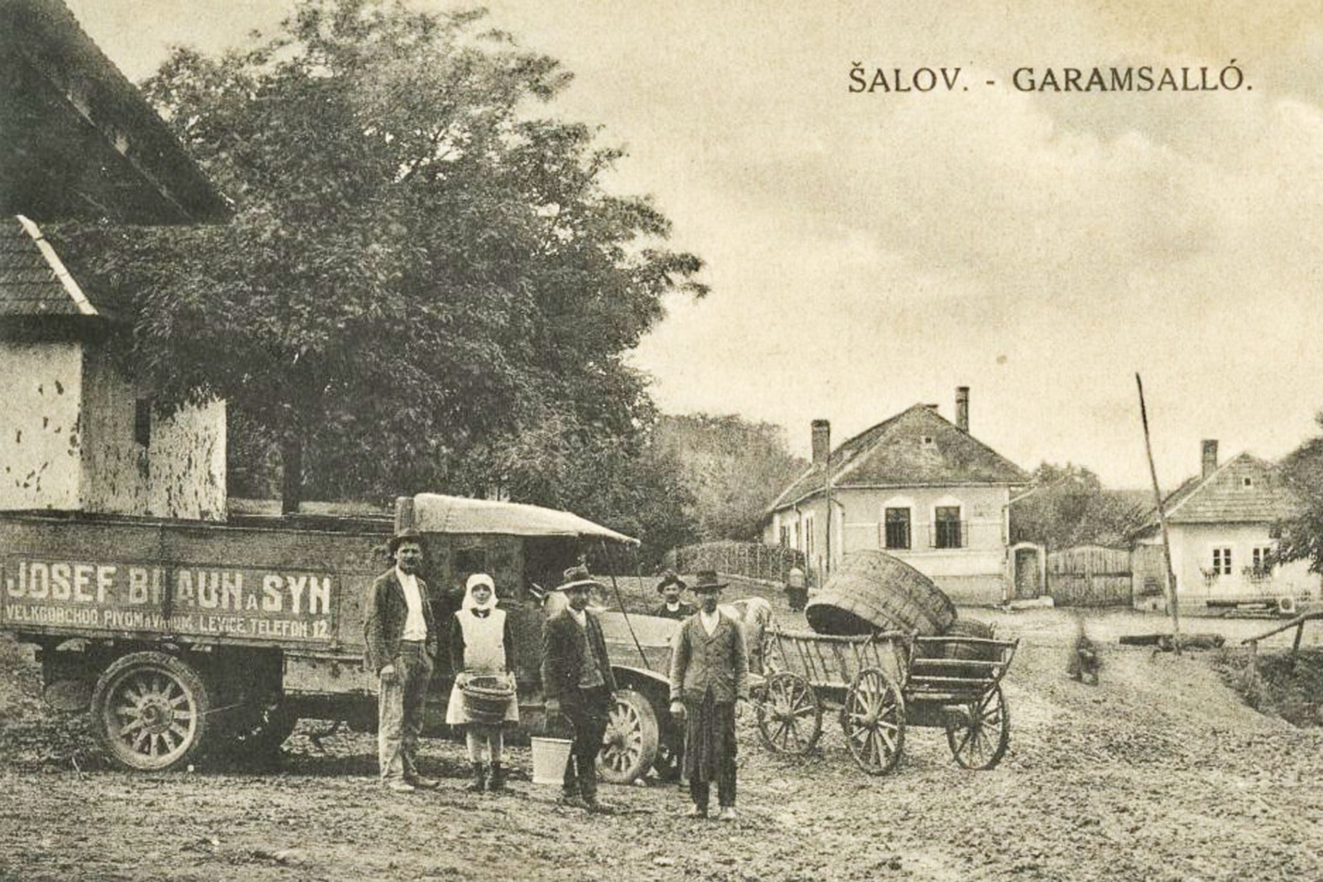 Garamsalló gigászi borospincéje és a peszeki leányka