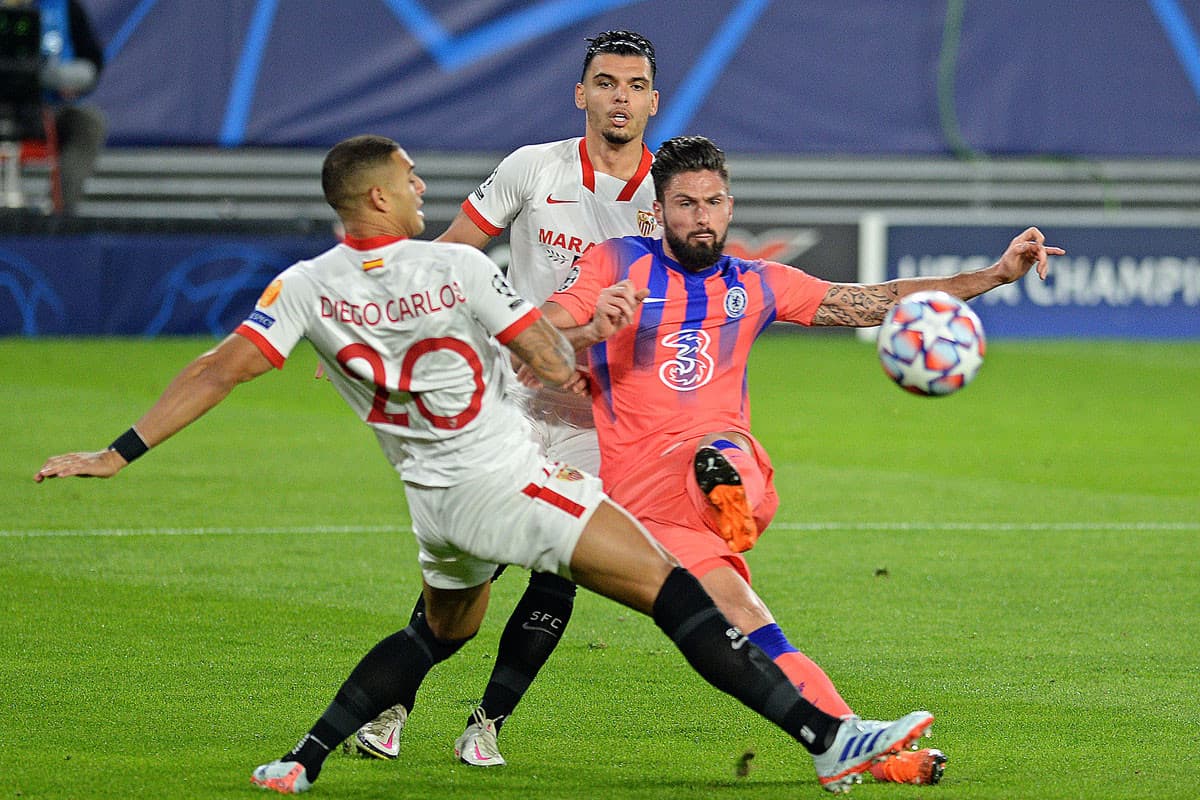 Giroud négyet mért a Sevillára