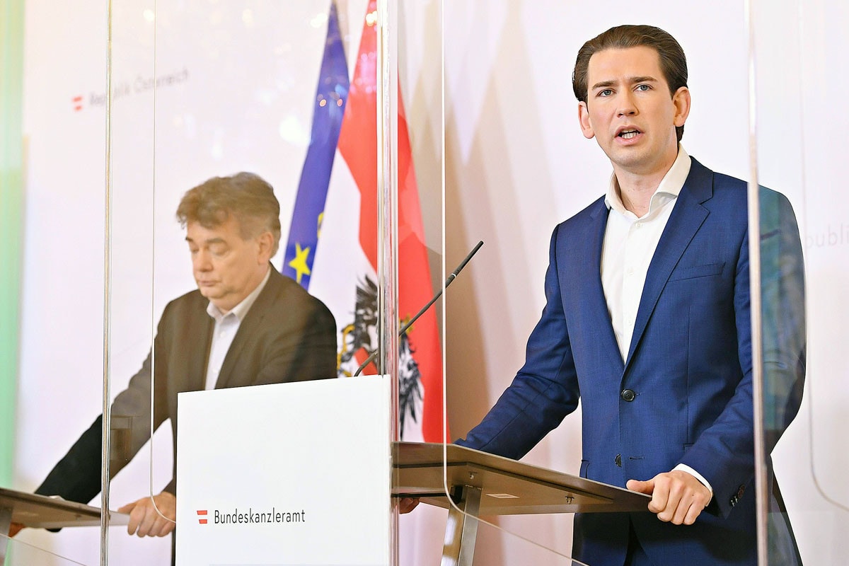 Átírta a vírus Kurz terveit