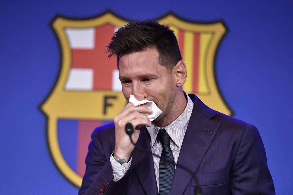 Egymillió dollárt érhetnek Messi könnyei