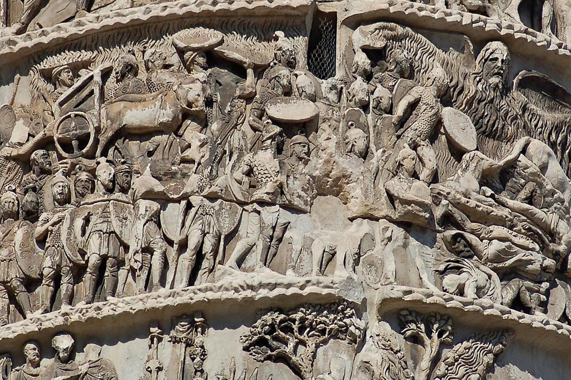 Felhőszakadás Marcus Aurelius táborában