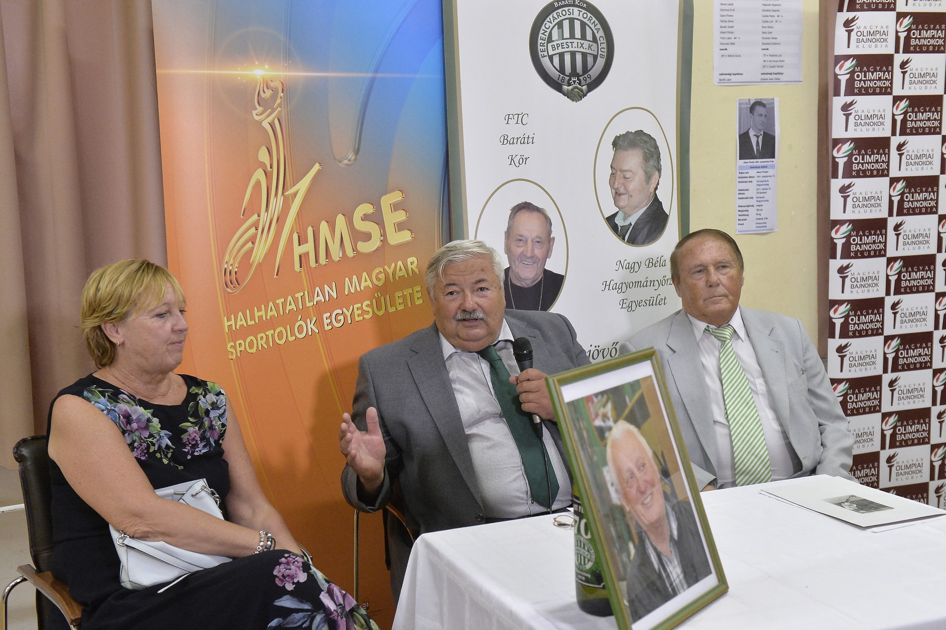 A nyolcvan éve született Albert Flóriánra emlékeztek