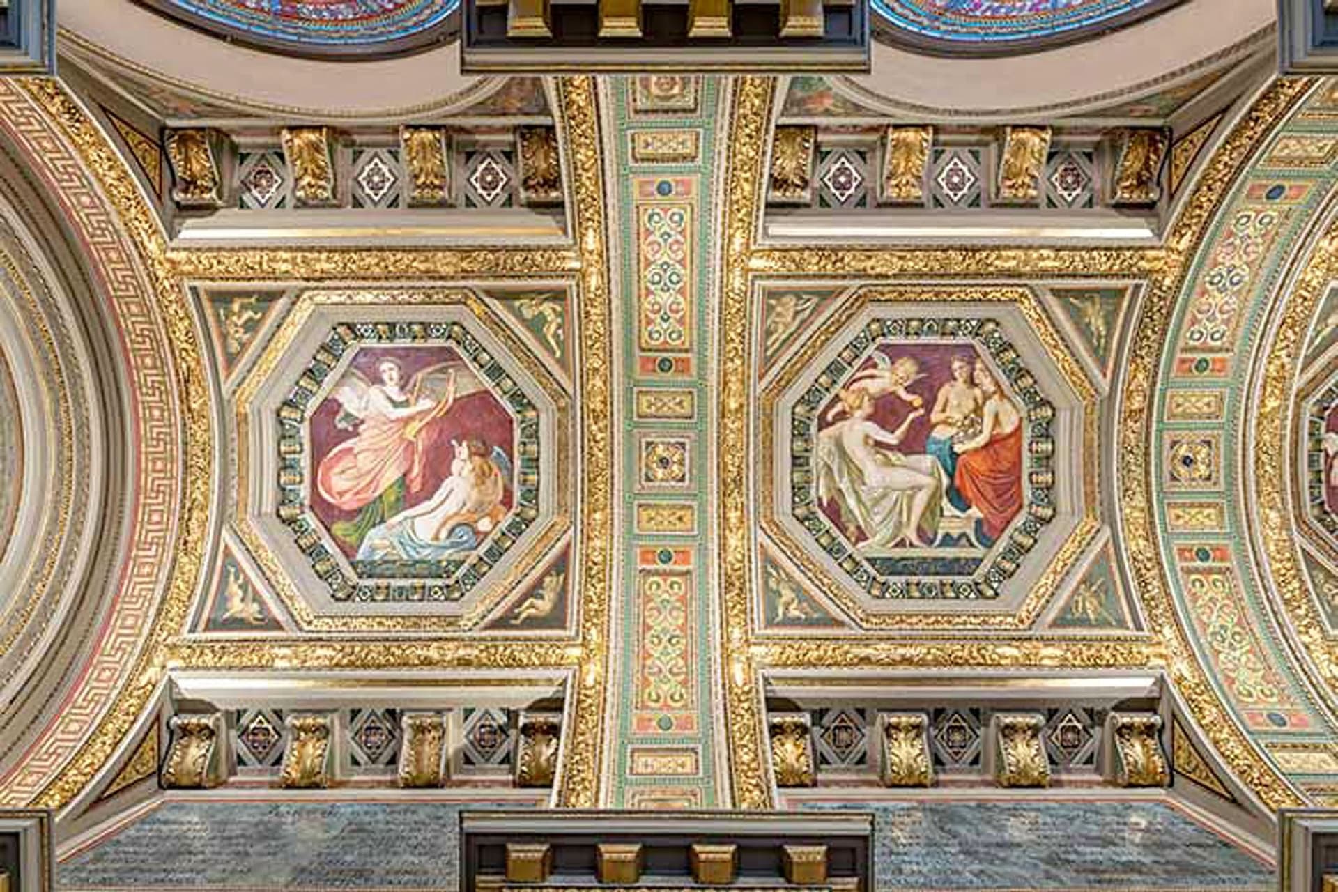 Befejeződött a Lotz-freskók restaurálása a Magyar Képzőművészeti Egyetemen