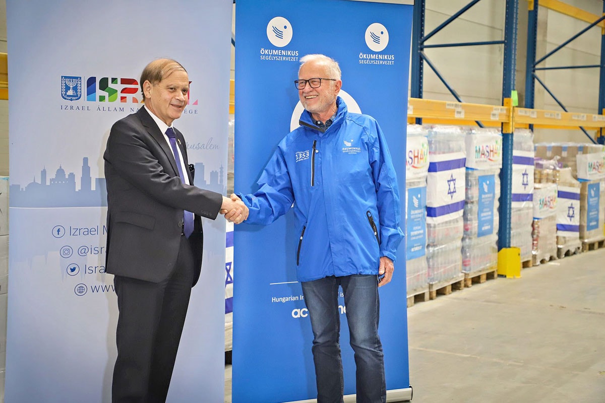 Izraeli adományokat is továbbít az Ökumenikus Segélyszervezet