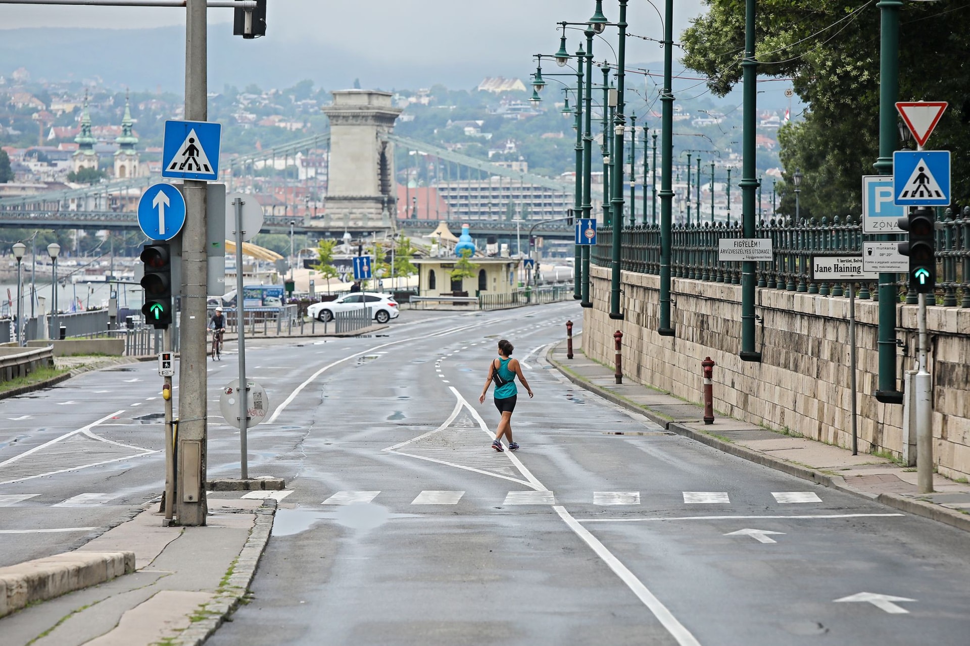 Hétvégén ismét autómentes lesz a pesti alsó rakpart egy szakasza