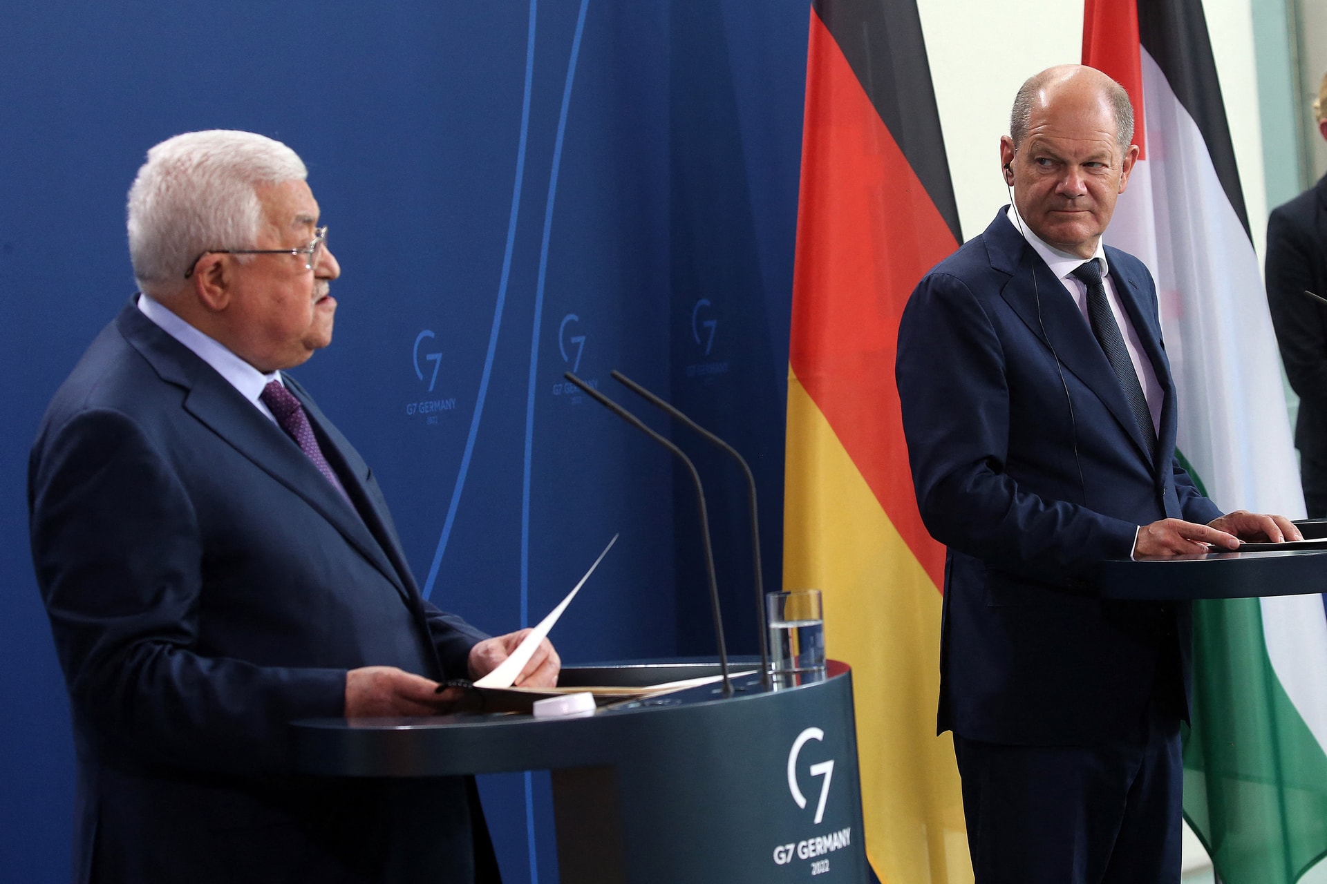 A holokauszttal állította párhuzamba Izrael politikáját a palesztin elnök