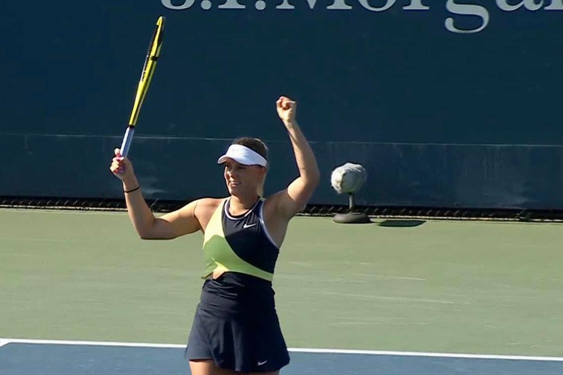 Nagyot lépett előre Gálfi Dalma a US Openen