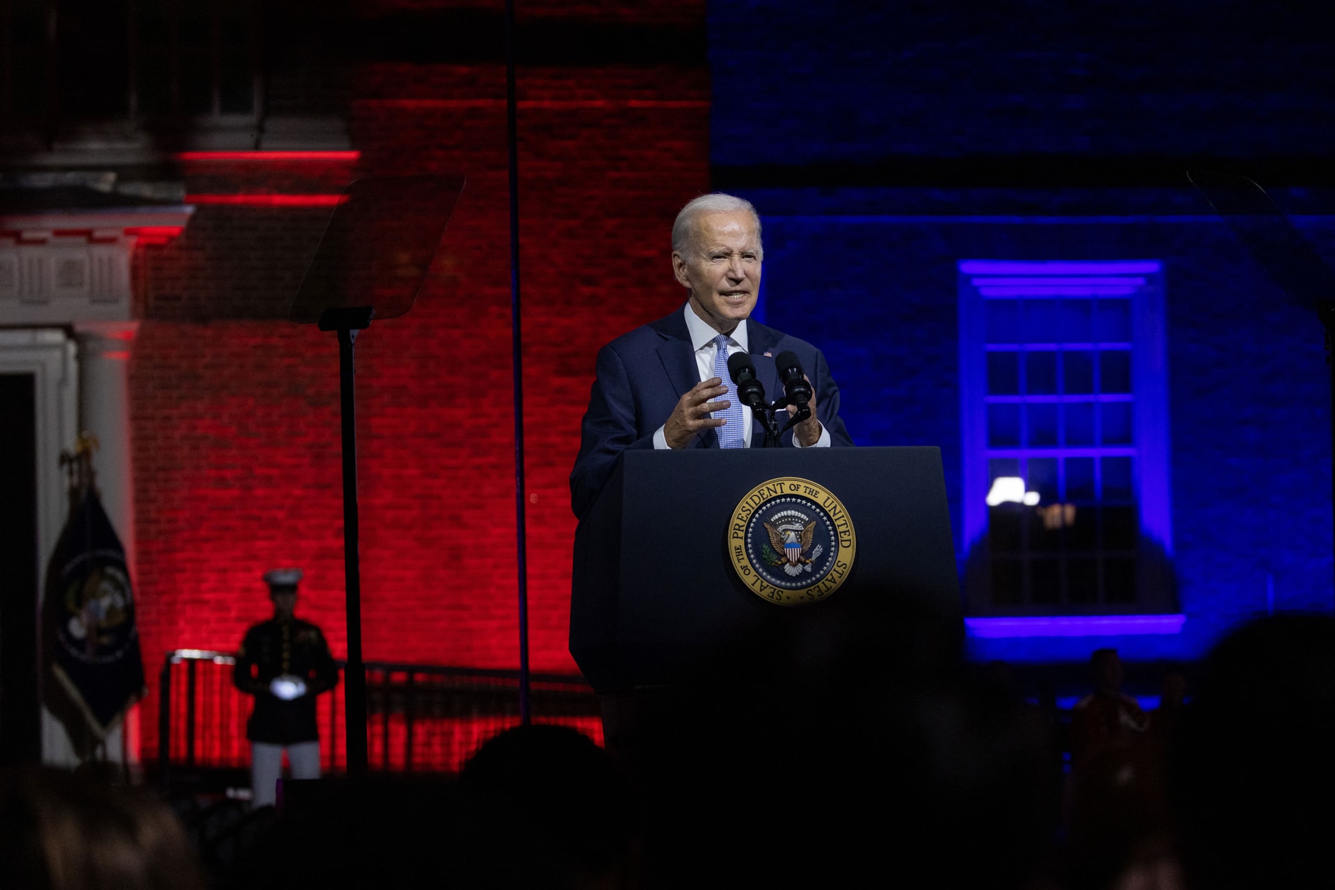 Biden: Donald Trump és republikánus támogatói veszélyt jelentenek a demokráciára