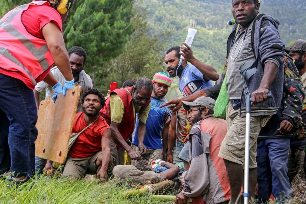 Földrengés Pápua Új-Guineában