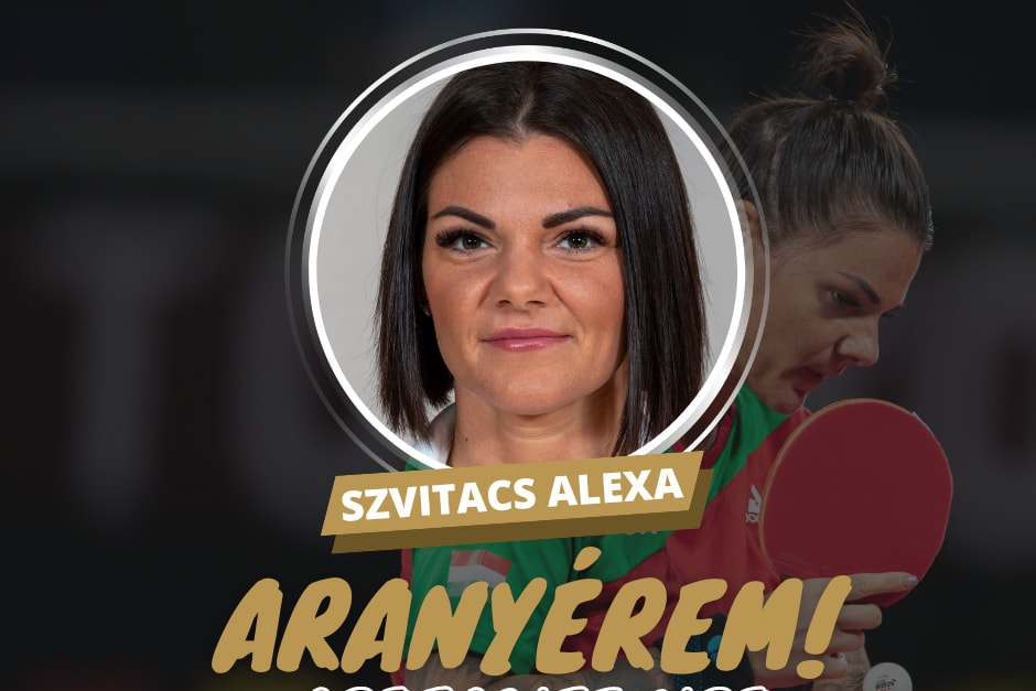 Szvitacs Alexa aranyérmes a para-asztaliteniszezők világbajnokságán