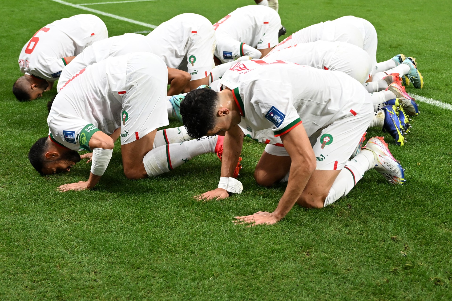 A marokkóiak lefutballozták a belgákat