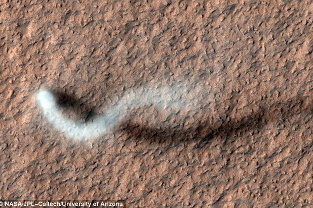 Először vette fel egy marsi porördög hangját a NASA marsjárója