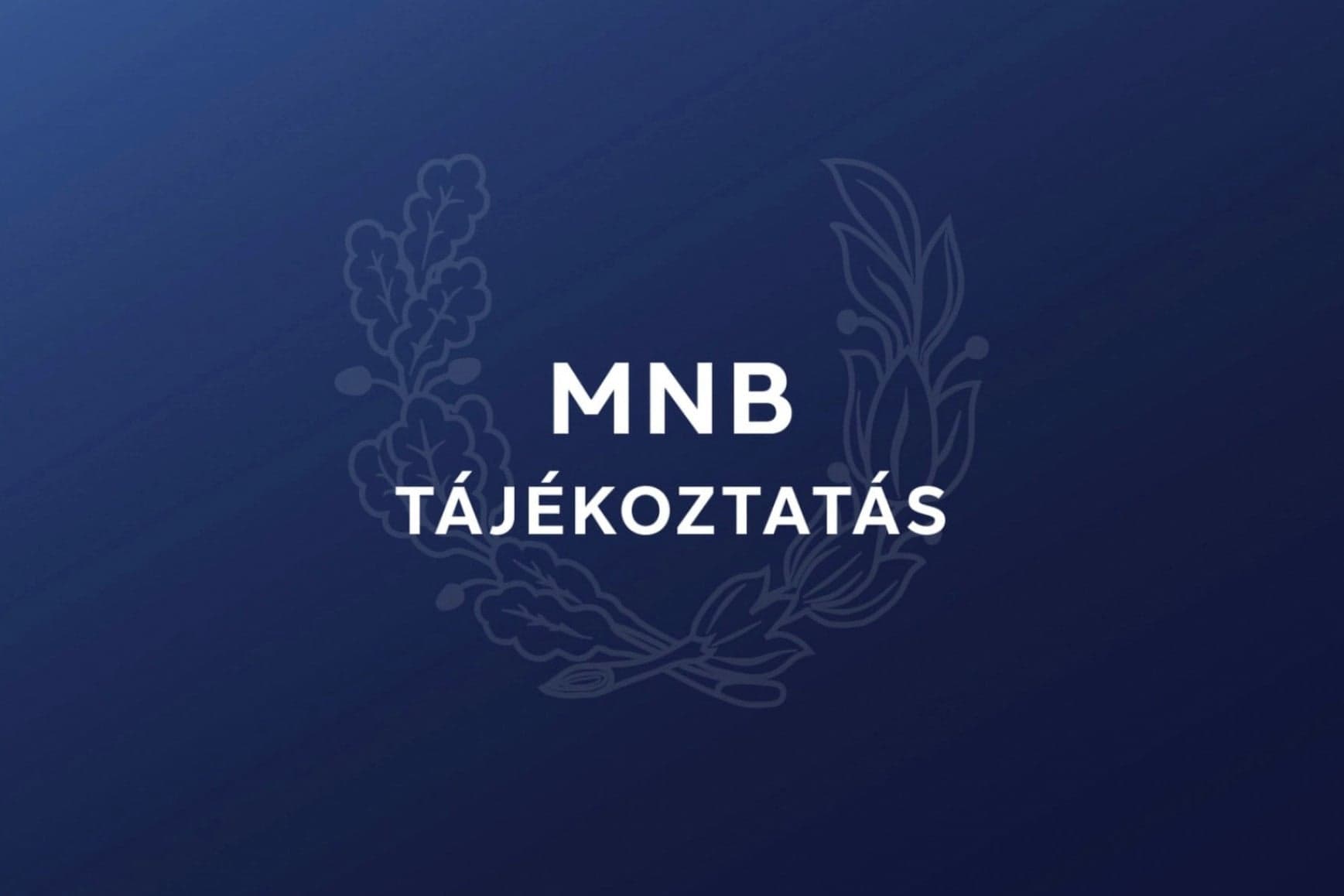Kamatdöntő ülést tart a monetáris tanács jövő héten