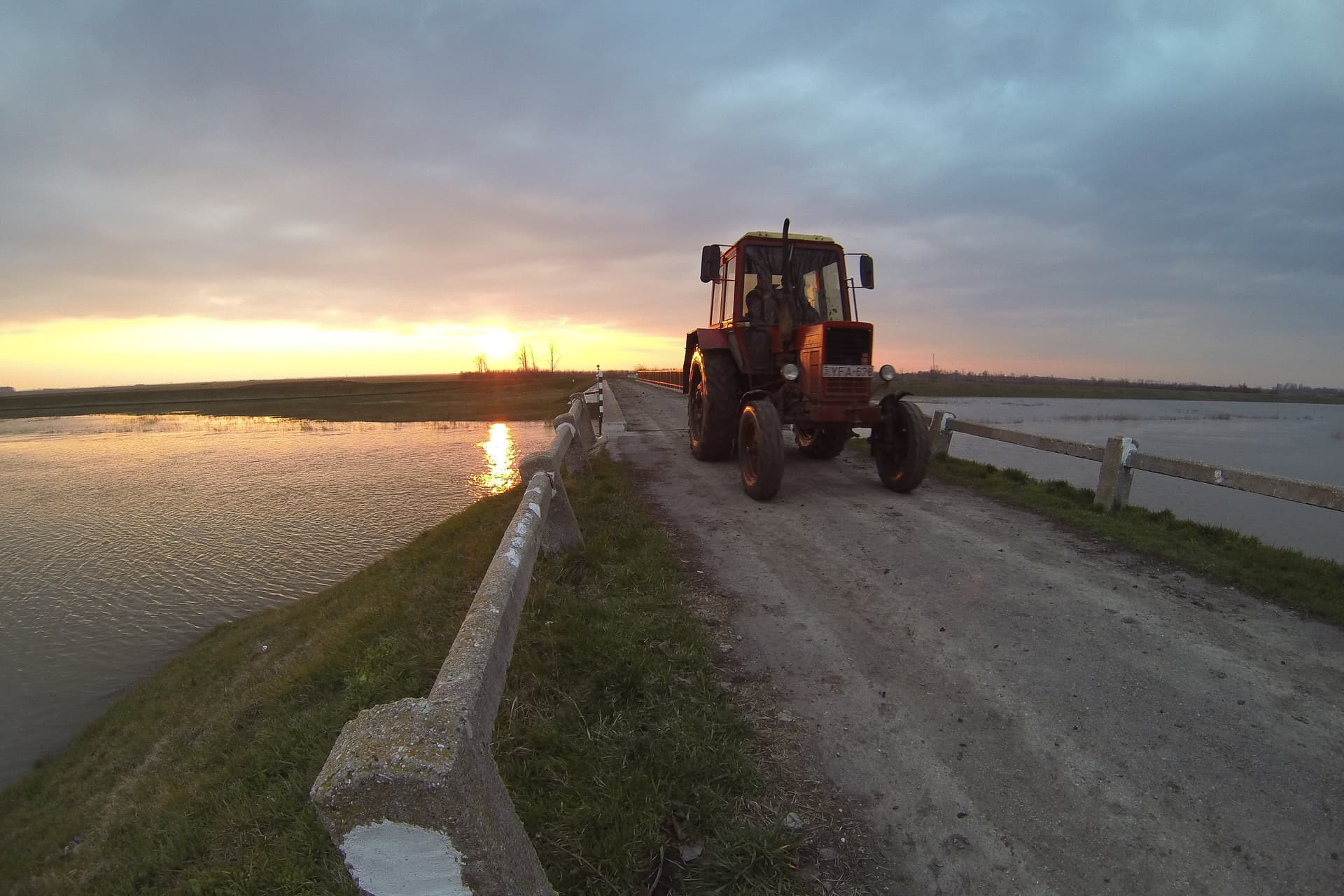 A csapadék nyomán nőtt a folyók vízszintje