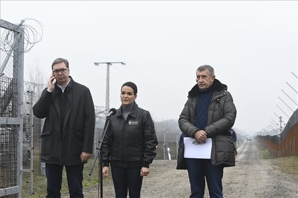 Novák Katalin: Amikor a magyar–szerb határt védjük, Európát is védjük