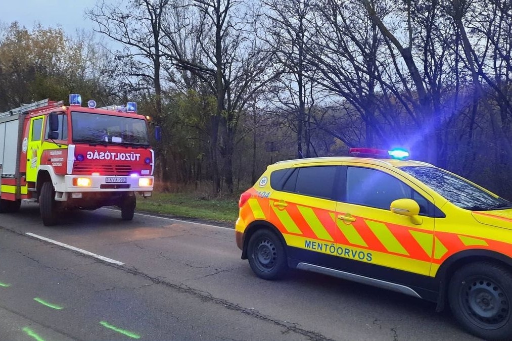Hármas karambol történt, lezárták az M5-as autópályát