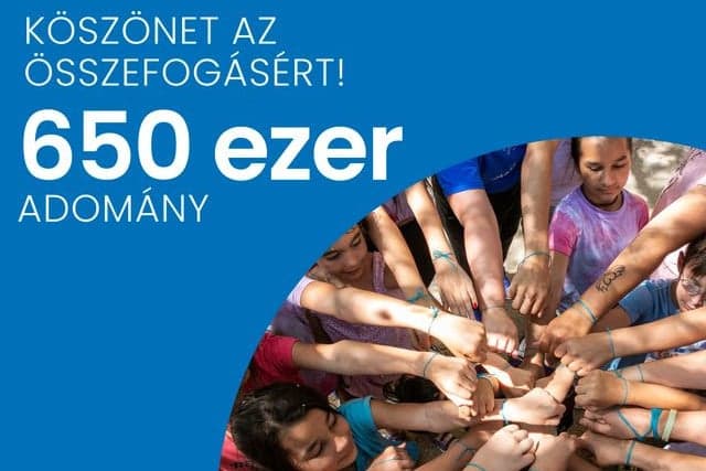 Az Ökumenikus Segélyszervezet adventi adománygyűjtéséhez 650 ezren csatlakoztak