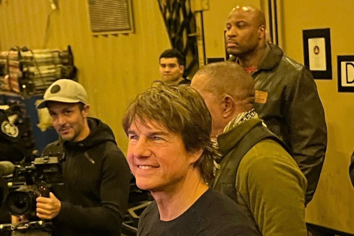 Egy adriai repülőgép-hordozón járt Tom Cruise