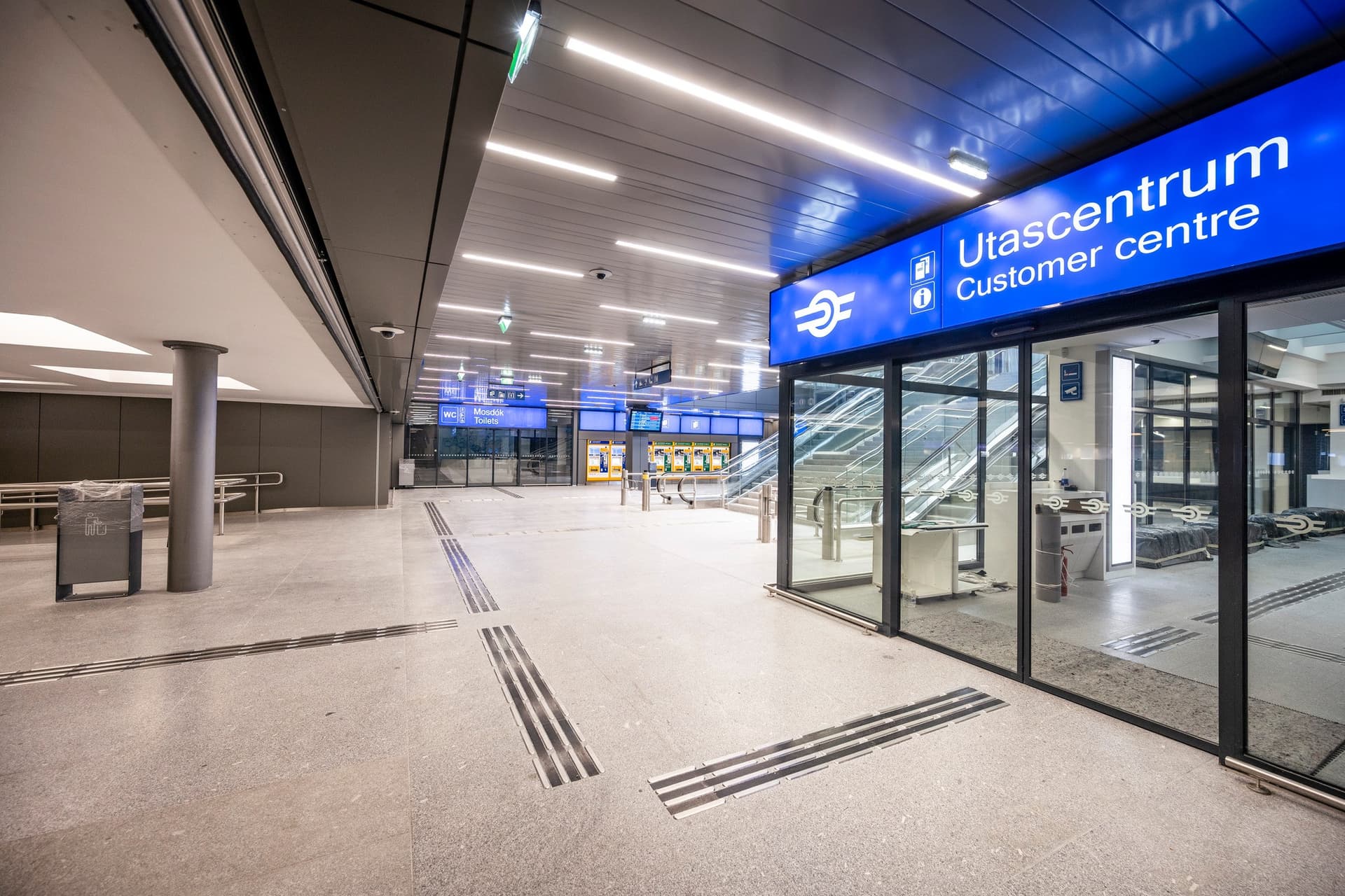 A Keleti pályaudvar utascentrumát 1,9 milliárd forintból korszerűsítették