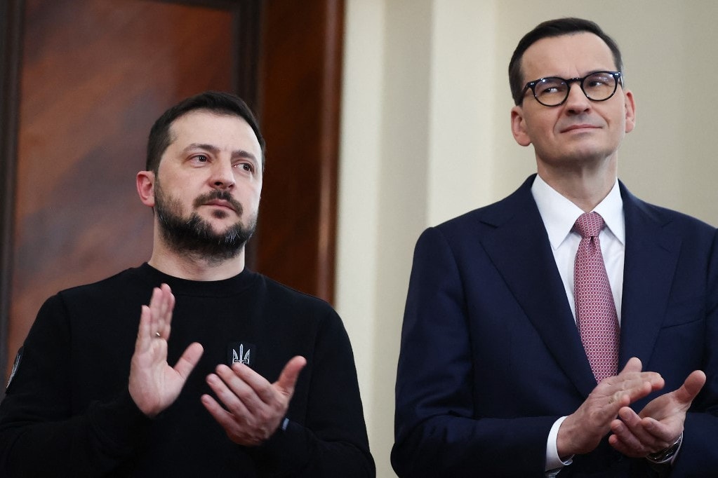 A lengyel miniszterelnök Zelenszkijnek: Soha többé ne sértegesse a lengyeleket!