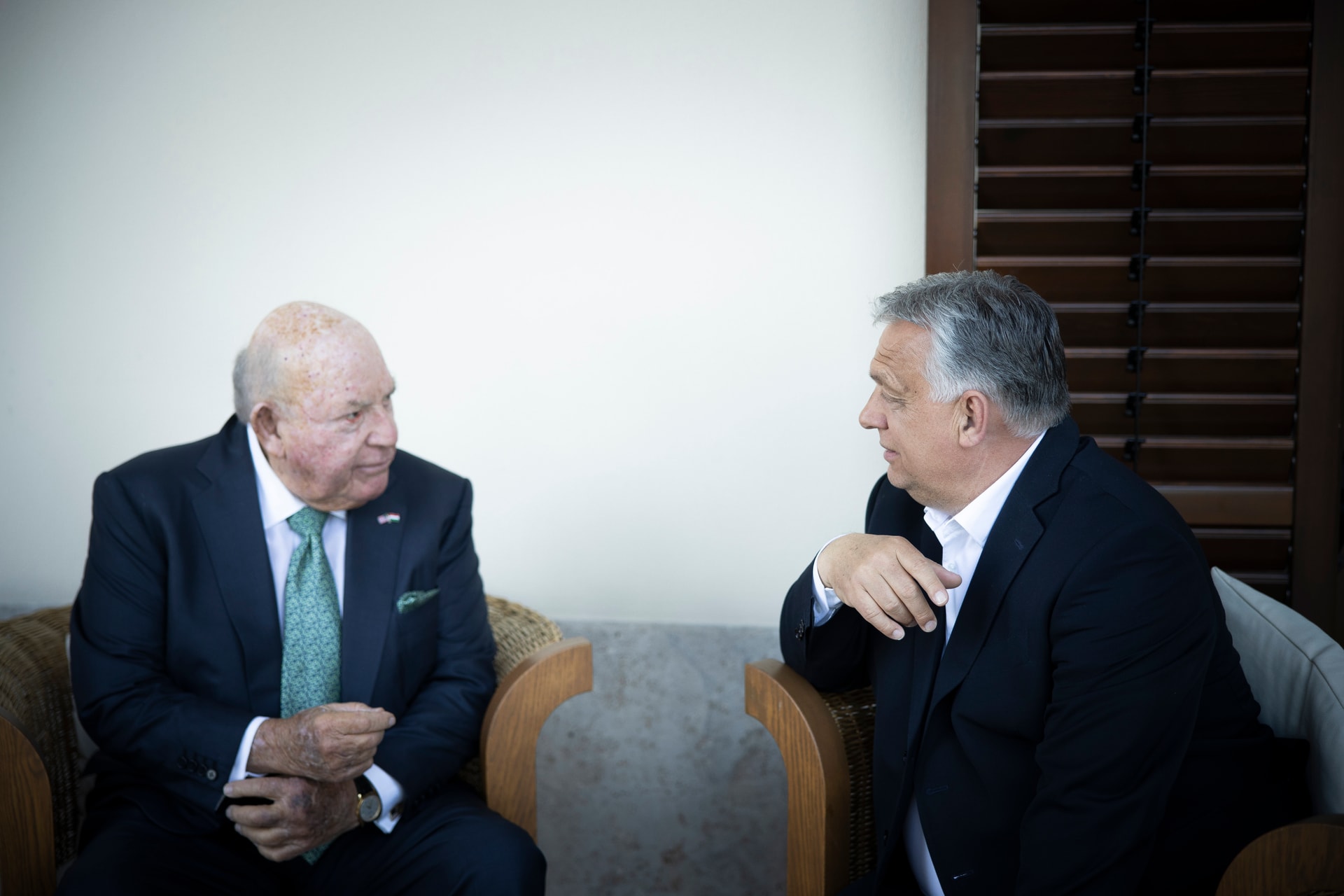Orbán Viktor David Cornsteinnel tárgyalt