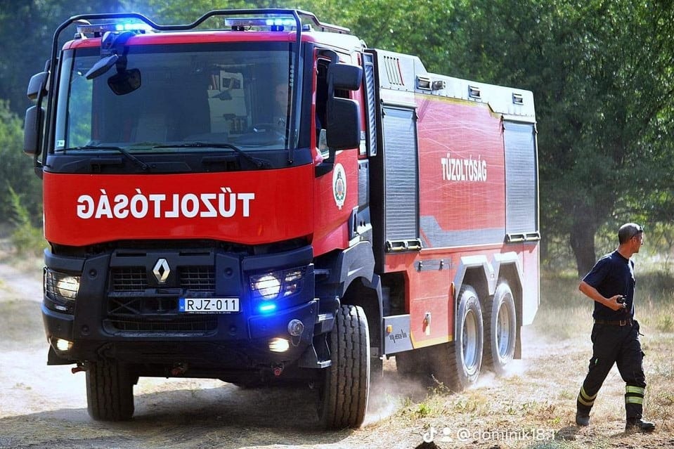 A Belügyminisztériumhoz vonult ki a Katasztrófavédelem