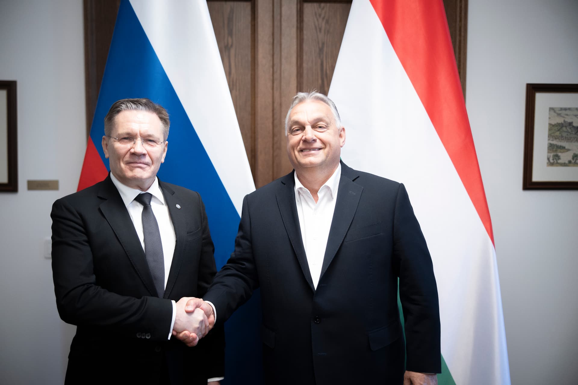 Orbán Viktor a Roszatom vezetőjével tárgyalt