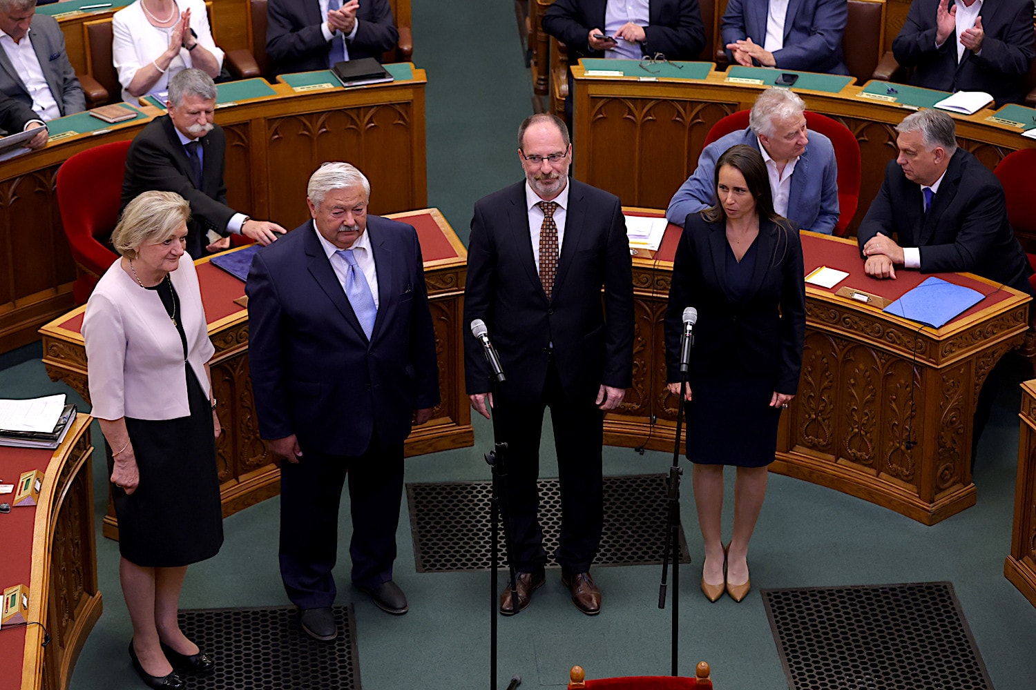 Négy új alkotmánybírót választott a parlament