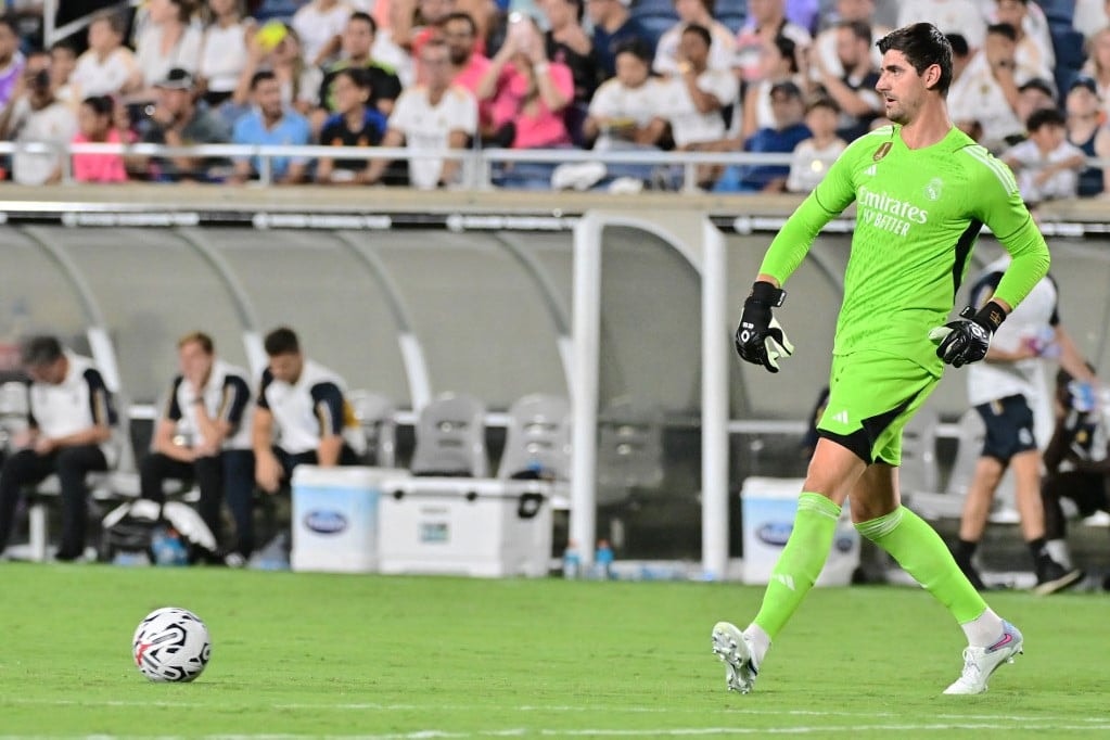 Courtois védi a Real Madrid kapuját a BL-döntőben